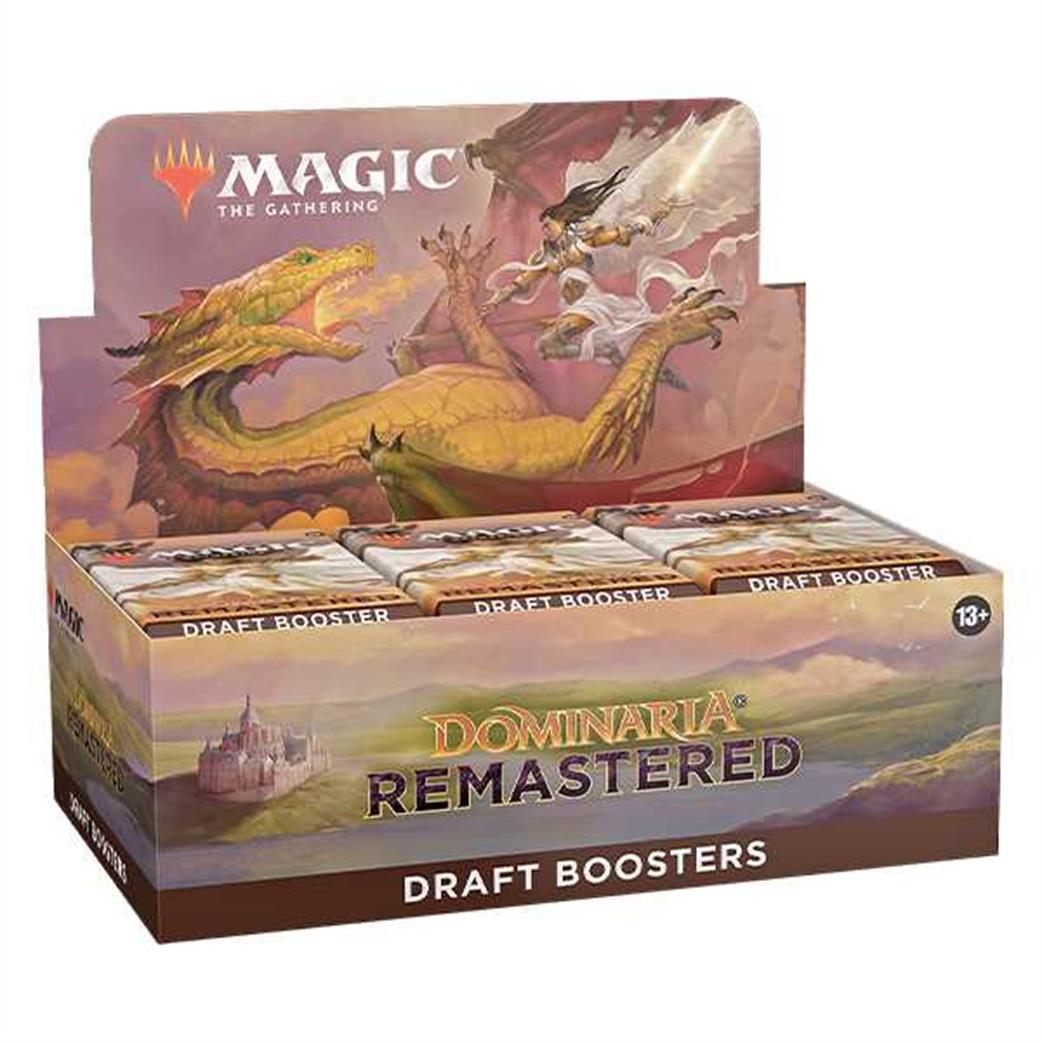 Wizards  D15040001 MTG Dominaria Remastered Draft Booster