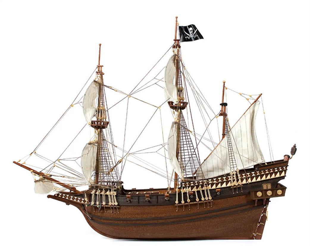 OcCre 1/100 93000 Buccaneer Wooden Ship Kit