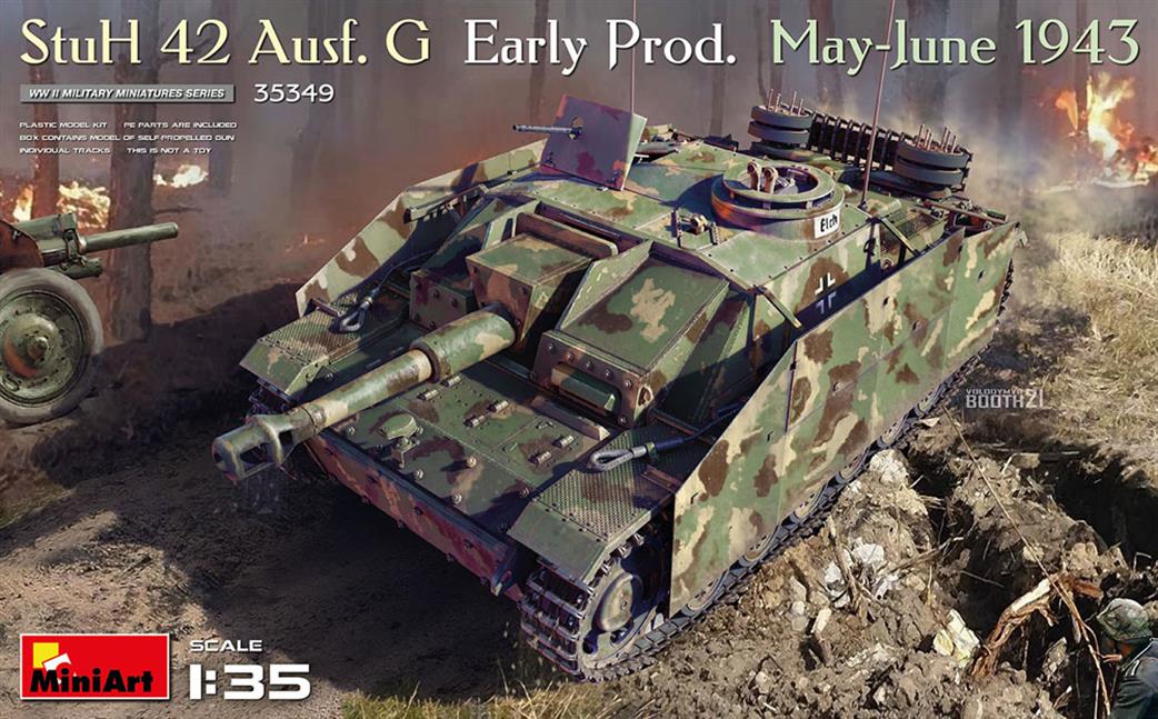 MiniArt 1/35 35349 StuH 42 Ausf G Early Prod May-June 1943