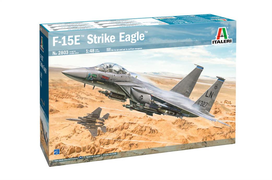 Italeri 1/48 2803 USAF F-15E Strike Eagle Jet Fighter Kit
