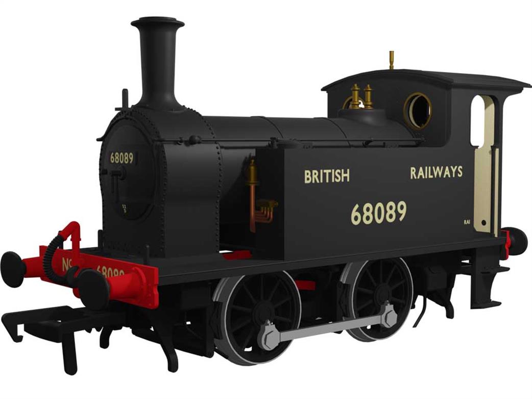 Rapido Trains OO 932009 BR 68009 Wordsell H Class 0-4-0T LNER Class Y7 Black Lettered BRITISH RAILWAYS