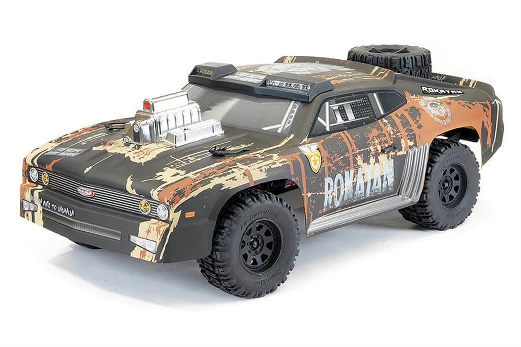 FTX 1/10 FTX5496BK Rokatan Brushless Off Road RTR Car in Black