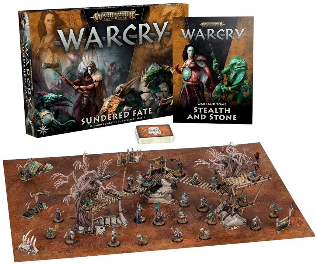 Games Workshop  111-67 Warhammer AOS: Warcry Sundered Fate
