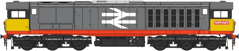 Class 58 Railfreight Red Stripe un-numbered (Phase 1)