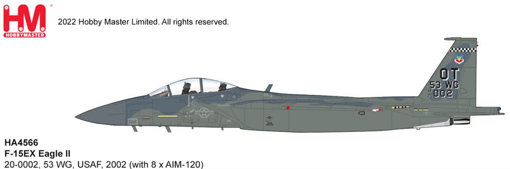 Hobby Master 1/72 HA4566 Boeing F-15EX Eagle II