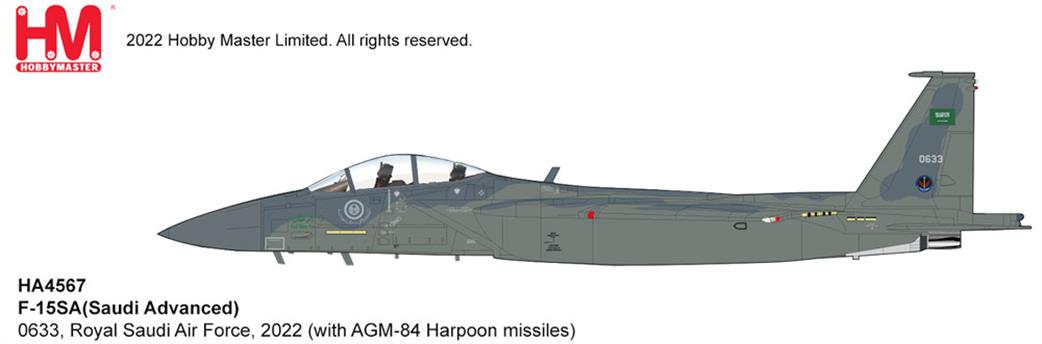 Hobby Master 1/72 HA4567 Boeing F-15SA Saudi Advanced