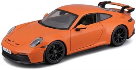 Burago B18-21104O 1/24th Porsche 911 GT3 2021 Orange Diecast Car Model