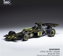 IXO 24F003 1/24th Lotus 72D #8 F1 GP Great Britain 1972 E.Fittipaldi Model