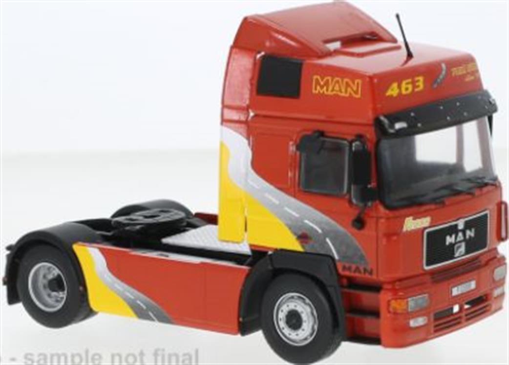 IXO 1/43 TR138 MAN F 2000 Red 1994 Diecast Model