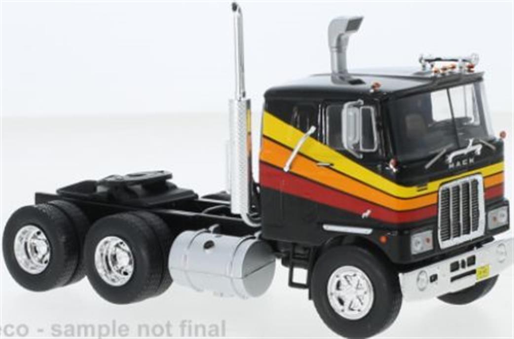 IXO 1/43 TR141 Mack Serie F Black 1977 Diecast Model