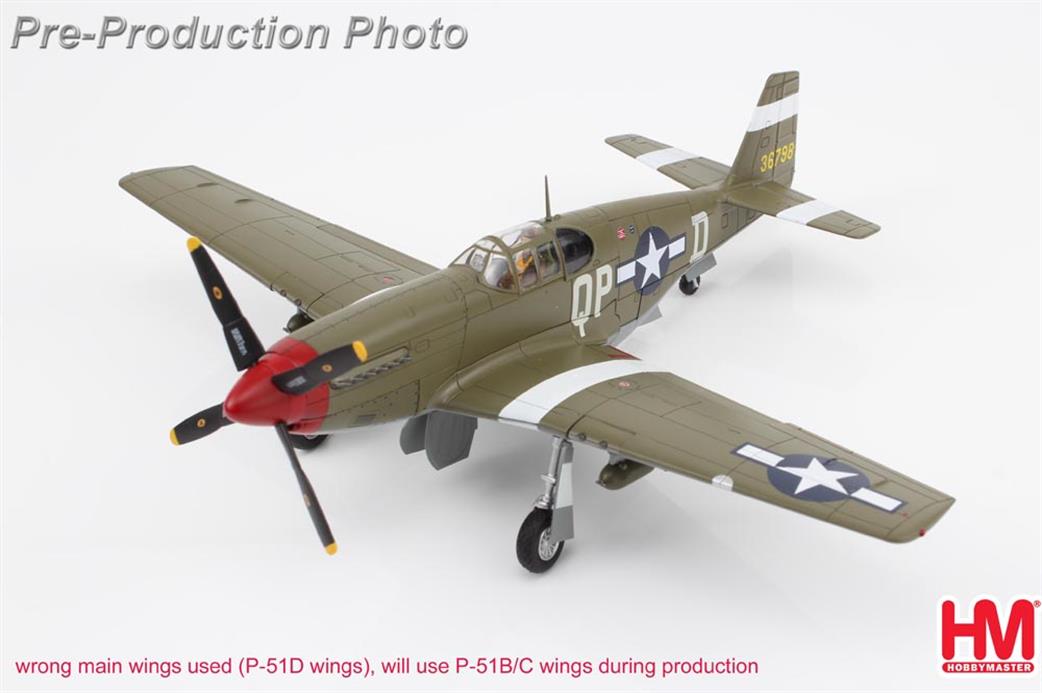 Hobby Master 1/48 HA8515 P-51B Mustang Steve Pisanos 36798 4th FG 334th FS May 1944