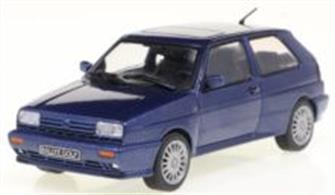 Solido 4311302 1/43rd VW Golf Rally Blue Pearl 1989 Model
