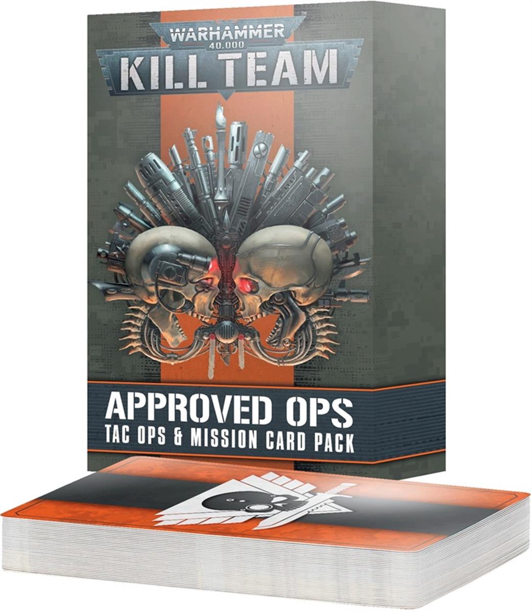 Games Workshop  103-88 Kill Team Approved Ops Tac Ops & Mission Cards