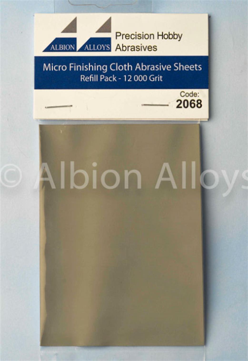 Albion Alloys  2068 Micro Finish Polishing Cloth 12000 Grit
