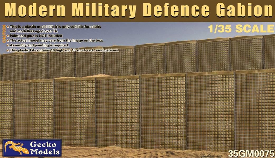 Gecko Models 1/35 35GM0075 Modern Military Defence Gabion
