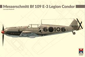 Hobby 2000 32009 Messerschmitt Bf-109 E-3 Legion Condor 1/32