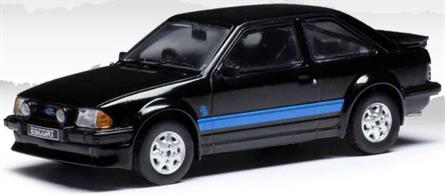 IXO CLC419 1/43rd Ford Escort MK III RS Turbo Black 1984 Model