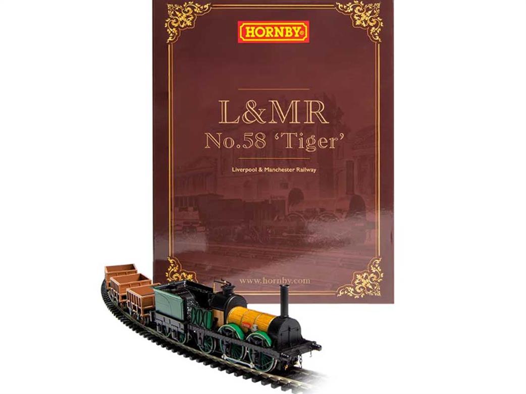 Hornby OO R30233 L&MR 58 Tiger Liverpool & Manchester Railway Centenary Goods Train Pack