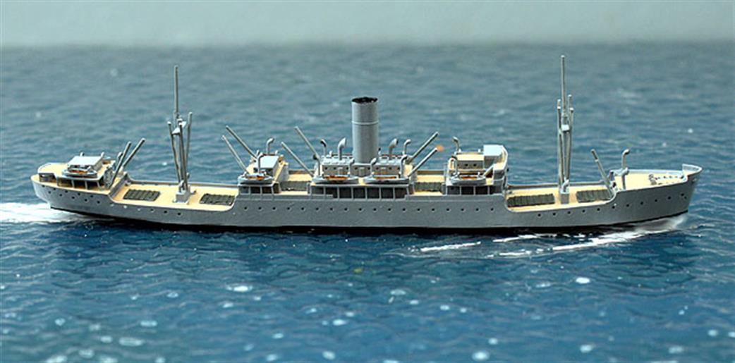John's Model Shipyard 1/1200 MV305A Deucalion a fast freighter sunk in the Pedestal Convoy 1942