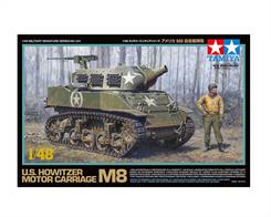 This model kit, represented in 1/48 scale, recreates the 75 mm Howitzer Motor Carriage M8. The M8 was a self-propelled howitzer vehicle, used by United States during World War II. The M8, developed on the same chassis as the one used on the M5 Stuart tank, came equipped with a M116 howitzer in an M7 mount. Around 1,800 M8 units were-manufactured, from September 1942 to early 1944. M8’s saw action in Italy, Western Europe, and the Pacific, and supported U.S. infantry until the end of the war. This kit features a completely new kit design based upon the intensive research of the actual vehicle.