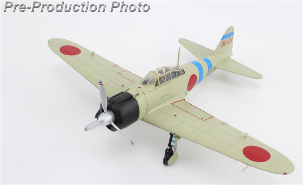 Hobby Master 1/48 HA8811 Japan A6M2 Zero Fighter Type 21  PO 1st Class Tsugio Matsuyama Carrier Hiryu Dec 1941 Pearl Harbour