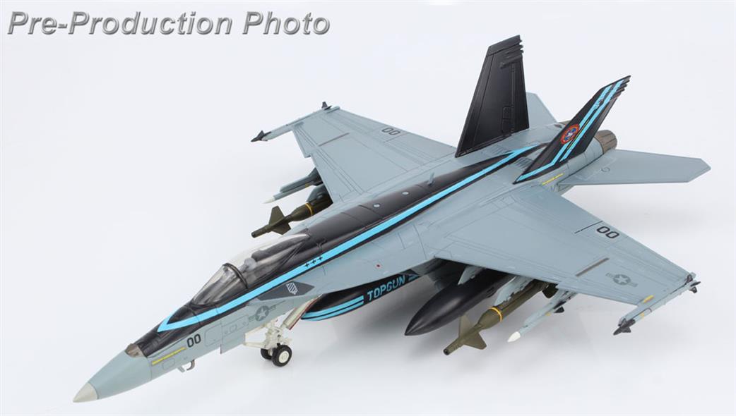 Hobby Master 1/72 HA5129 F/A-18E Super Hornet Top Gun 165536 US Navy NAS Fallon 2020 with extra 2 x GBU-24