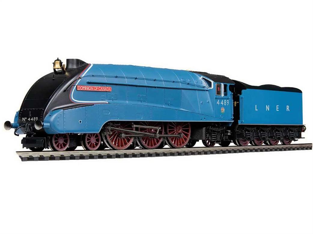 Hornby R30262 Dublo LNER 4489 Dominion of Canada Gresley Streamlined A4 Class 4-6-2 Pacific LNER Garter Blue Great Gathering 10th Anniversary OO