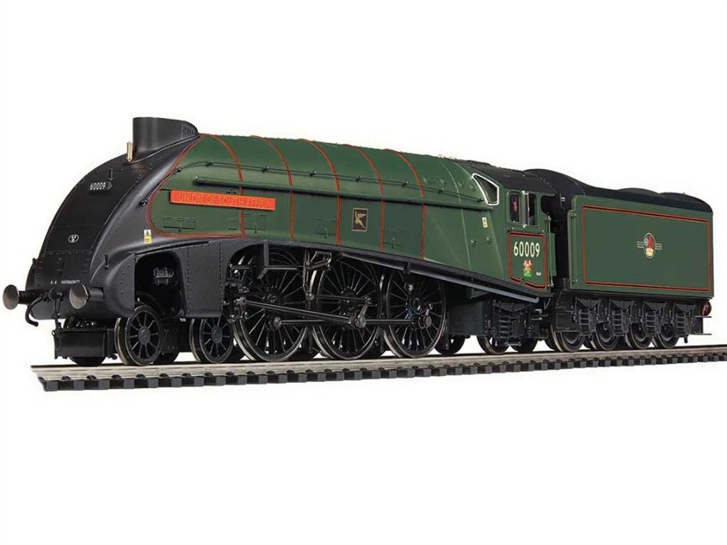 Hornby R30263 Dublo BR 60009 Union of South Africa Gresley Streamlined A4 Class 4-6-2 Pacific BR Lined Green Late Crest Great Gathering 10th Anniversary OO
