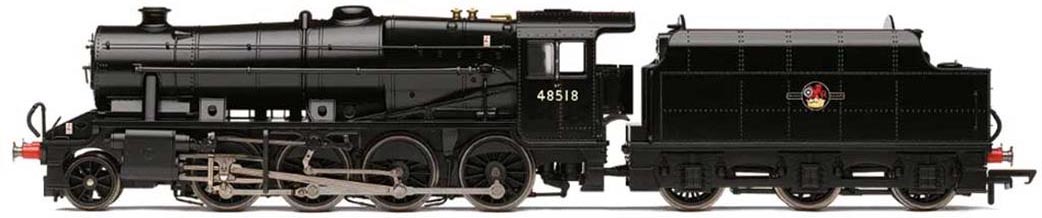 Hornby OO R30282 BR 48518 Stanier Class Class 8F 2-8-0 Goods Engine BR Black Late Crest