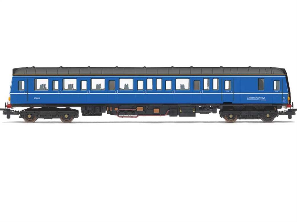 Hornby R30193 Railroad Plus Chiltern Railways 121020 Class 121 Bubble Car Single Car DMU Unit Chiltern Blue OO