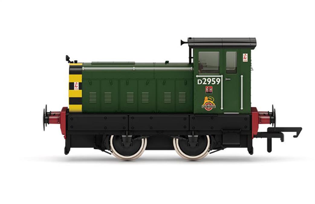 Hornby OO R30017 BR D2959 Ruston and Hornsby 88DS 4w Diesel Shunter