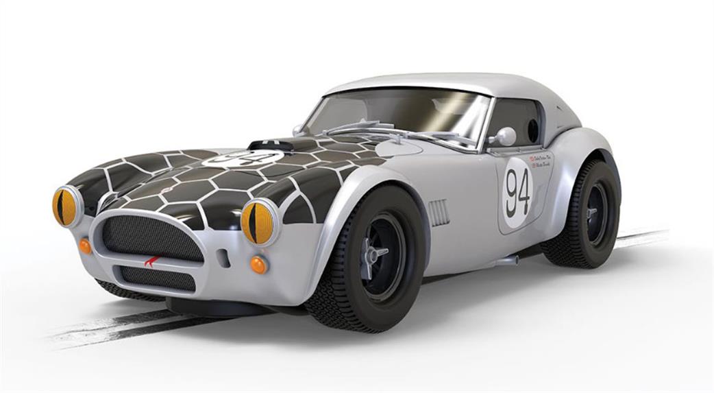 Scalextric 1/32 C4417 Shelby Cobra 289 CSX2201 Snake Eyes Slot Car