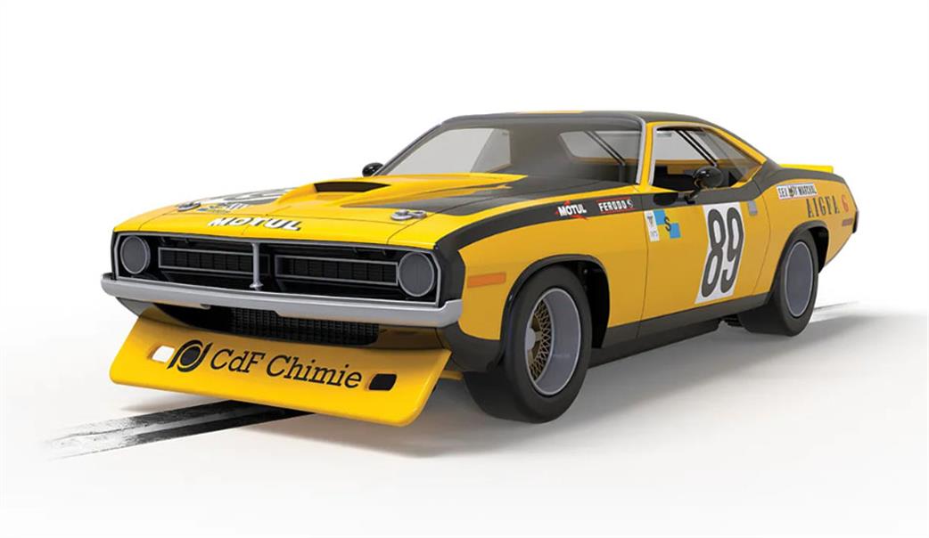 Scalextric 1/32 C4345 Chrysler Hemicuda Le Mans 1975 Slot Car Model