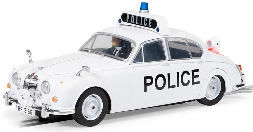 Scalextric 1/32 C4420 Jaguar MK2 Police Edition Slot Car