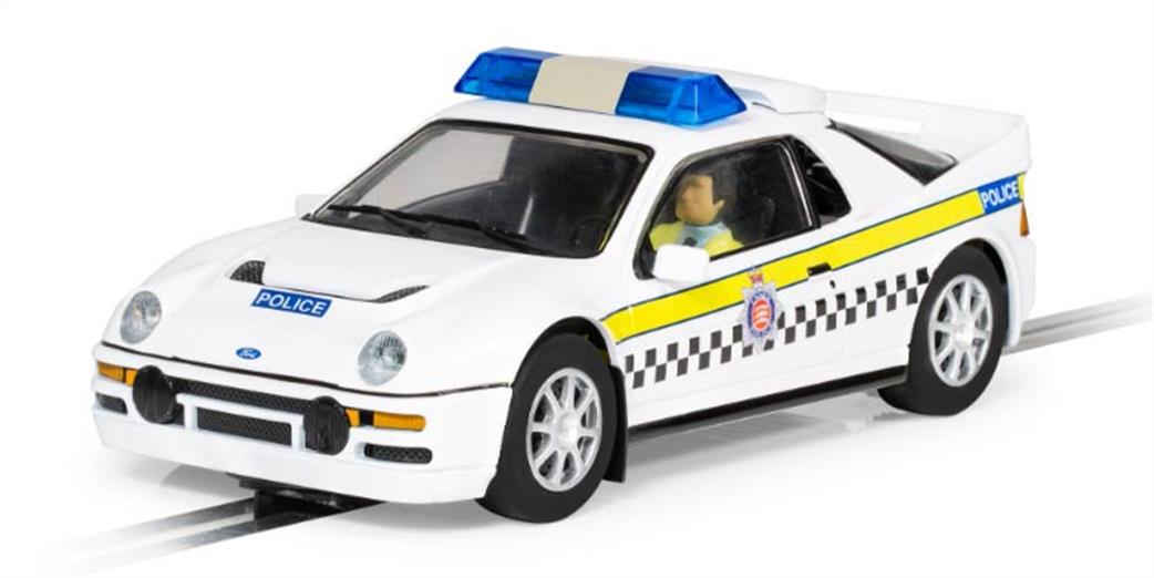 Scalextric C4341 Ford RS200 Police Edition Slot Car Model 1/32