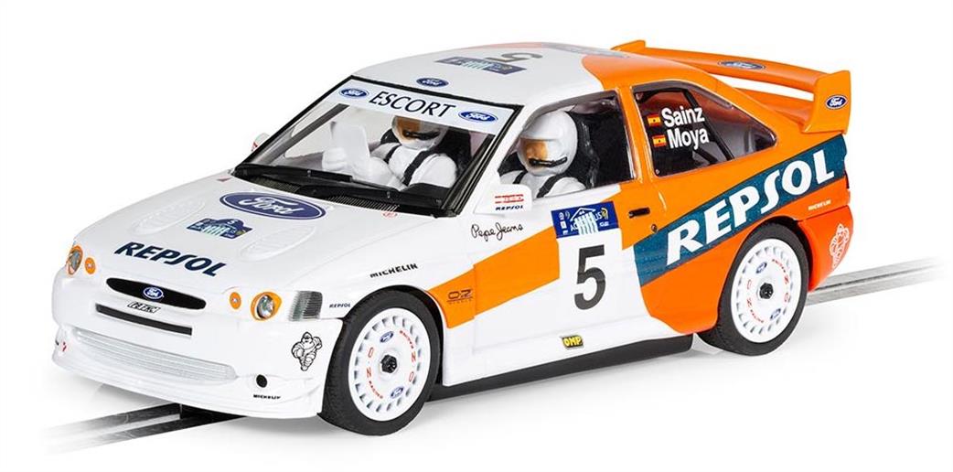 Scalextric 1/32 C4426 Ford Escort Cosworth WRC 1997 Acropolis Rally Carlos Sainz Slot Car