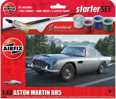 Airfix A55011 1/43rd Small Beginners Aston Martin DB5 Starter Set with Paint &amp; Glue