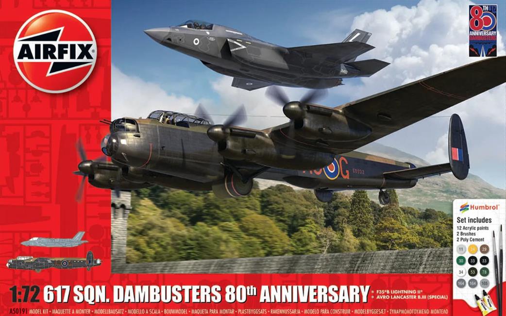 Airfix 1/72 A50191 Dambusters 80th Anniversary Gift Set