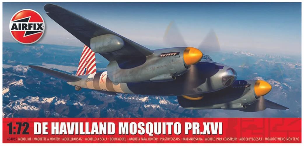 Airfix 1/72 A04065 De Havilland Mosquito PR.XVI Aircraft Kit