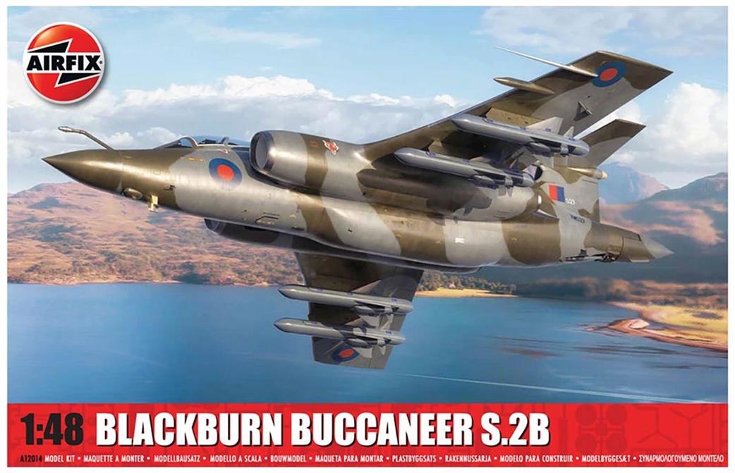 Airfix 1/48 A12014 Blackburn Buccaneer S.2 RAF Aircraft Kit