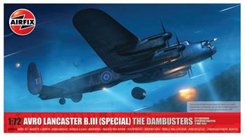 Airfix A09007A 1/72nd Avro Lancaster B.III Dambusters WW2 Bomber Aircraft KitNumber of Parts 265  Length 294mm  Wingspan 432mm