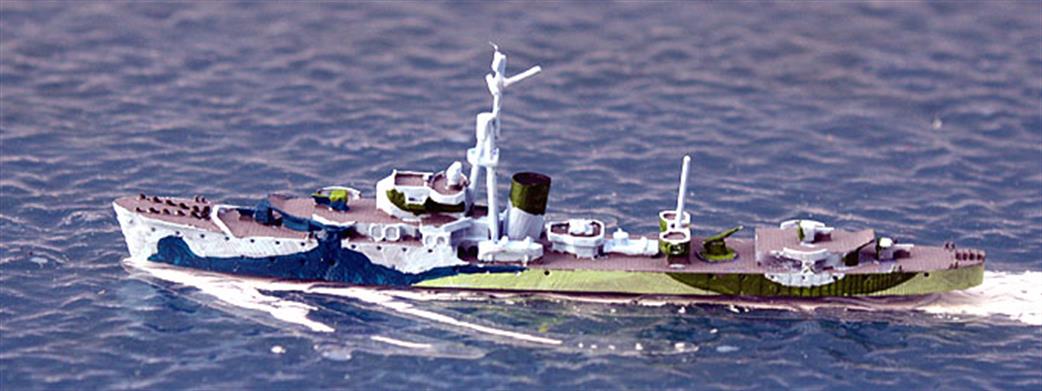 John's Model Shipyard RN505AA O/P-class Destroyer kit to make the AA-fitted version 1/1200