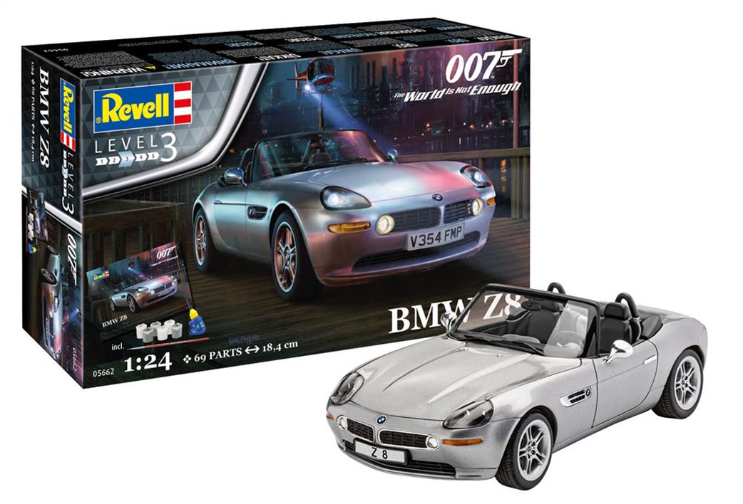 Revell 1/24 05662 James Bond BMW Z8 Gift Set