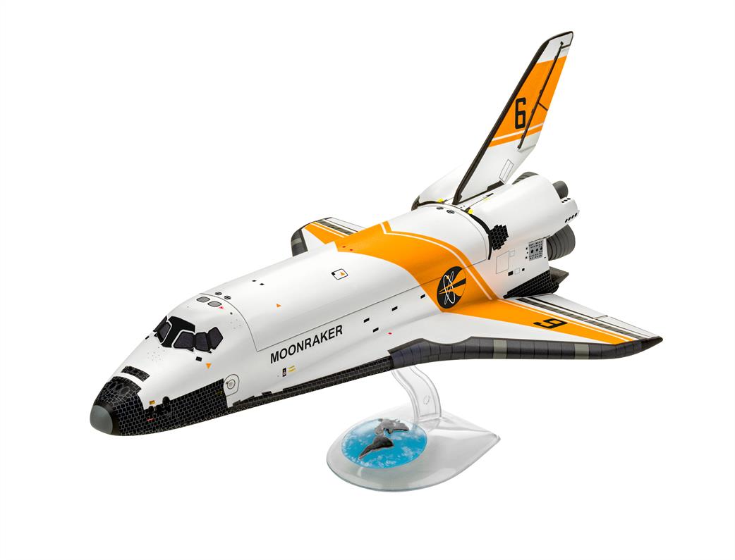 Revell 05665 Easy Click James Bond Moonraker Space Shuttle Gift Set 1/144