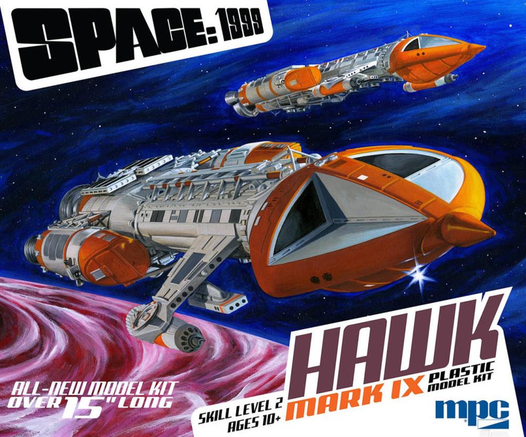 MPC 1/48 MPC947 Hawk Mark IV from Space 1999 Sci fi Kit