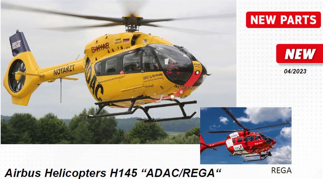 Revell 1/32 04969 H145 ADAC/REGA Helicopter Kit