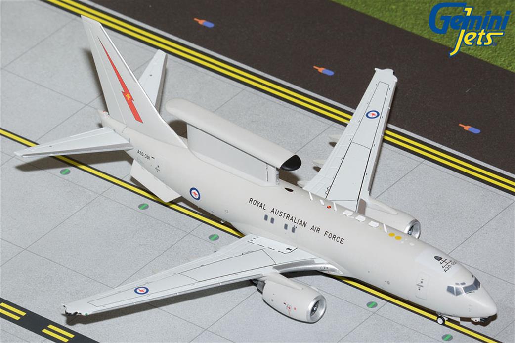 Gemini Jets G2RAA1188 ROYAL AUSTRALIAN AIRFORCE E-7A WEDGETAIL (B737 AEW&C) NEW TOOLING 1/200