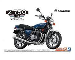 Aoshima 06432 1/12 Scale Kawasaki KZ750D Z750FX '79 Motorcycle Kit