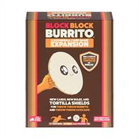 An expansion set to Throw Throw Burrito and Throw Throw Avocado.Practice your defense! Block Block Burrito introduces Tortilla Shields which add a whole new dynamic to the game. Players are now able to defend themselves against flying Burritos and Avocados! Features 6 NEW BATTLES!