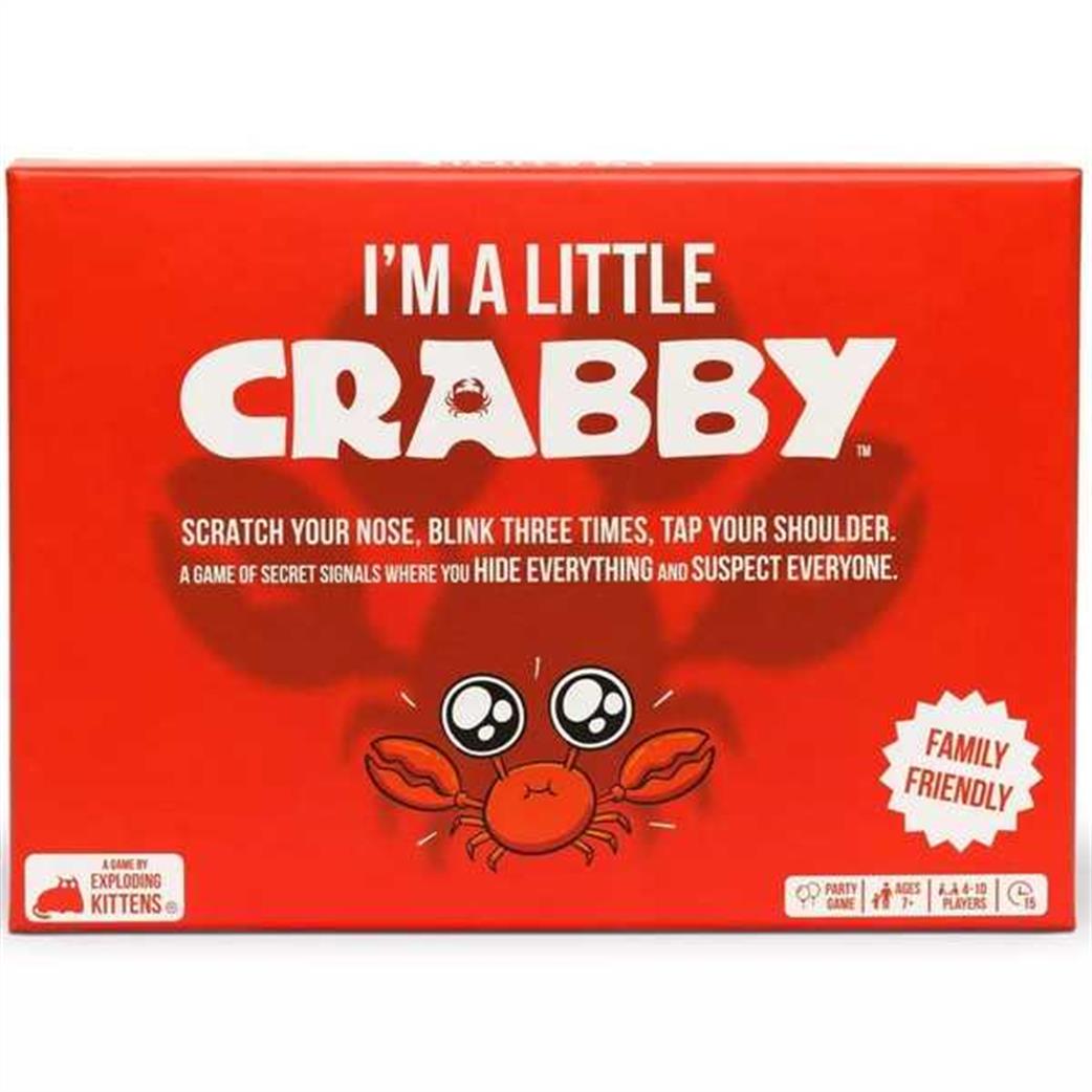 EKIALCCORE5 I'm A Little Crabby a Card Game by Exploding Kittens